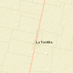 Colonia La Tordilla Street Map