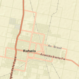 Rafaela Street Map
