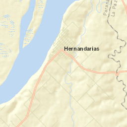 Villa Hernandarias Street Map