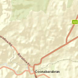 Coonabarabran Street Map