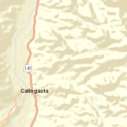 Calingasta Street Map