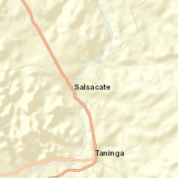 Salsacate Street Map