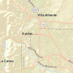 La Calera Street Map