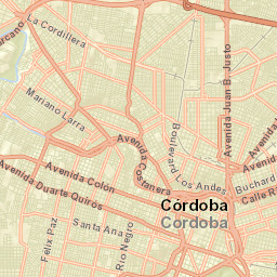 Córdoba Street Map