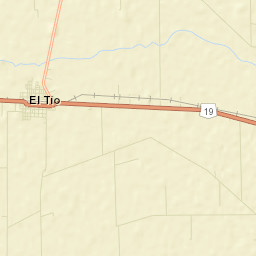El Tío Street Map
