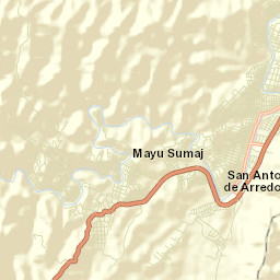 Cuesta Blanca Street Map