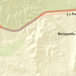 Malagueño Street Map