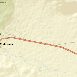 Calvinia Street Map