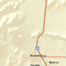 Middelburg Street Map