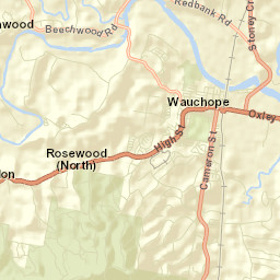 Wauchope Street Map