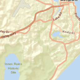 Port Macquarie Street Map