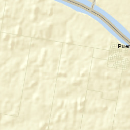 Puerto Yeruá Street Map