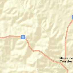 Minas de Corrales Street Map