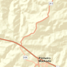 Pinheiro Machado Street Map