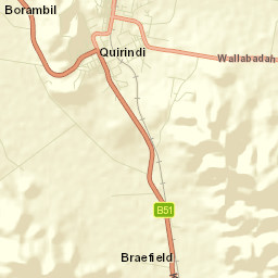 Quirindi Street Map