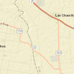 Departamento de Nueve de Julio Street Map