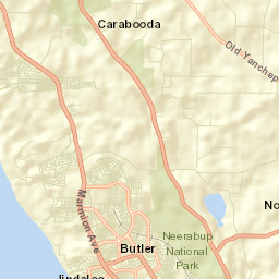 Jindalee Street Map