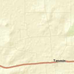 Tammin Street Map