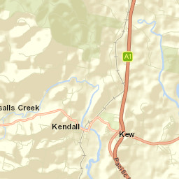 Kendall Street Map