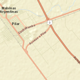Pilar Street Map