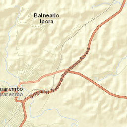 Tacuarembó Street Map