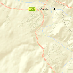 Vredendal Street Map