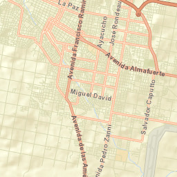 Paraná Street Map