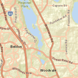 Woodvale Street Map