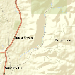 Swan Street Map