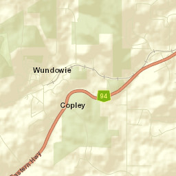 Wundowie Street Map