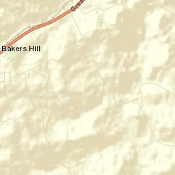Bakers Hill Street Map