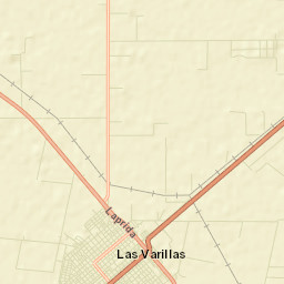 Las Varillas Street Map
