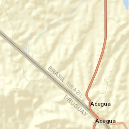 Aceguá Street Map