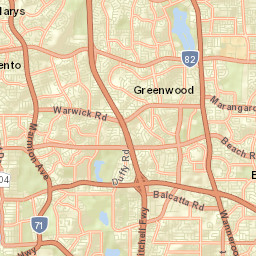 Marangaroo Street Map