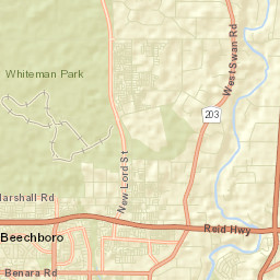 Brabham Street Map