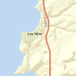 Los Vilos Street Map