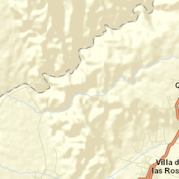 Villa Las Rosas Street Map