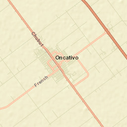 Oncativo Street Map