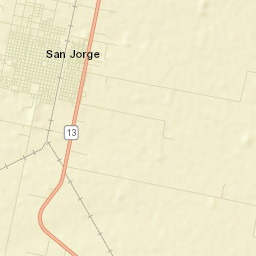 San Jorge Street Map