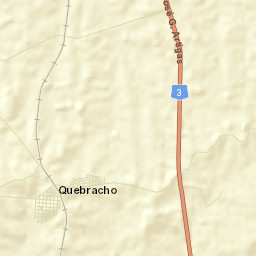 Quebracho Street Map