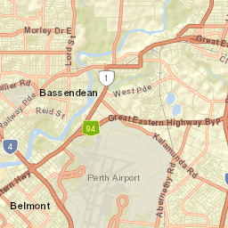 Viveash Street Map