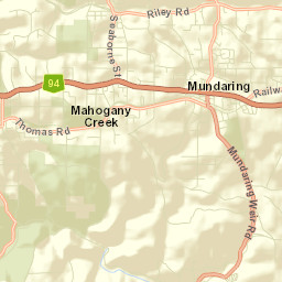 Glen Forrest Street Map