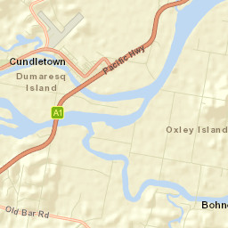 Cundletown Street Map