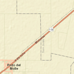 Pozo del Molle Street Map