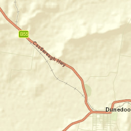 Dunedoo Street Map