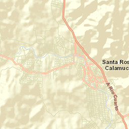Santa Rosa de Calamuchita Street Map