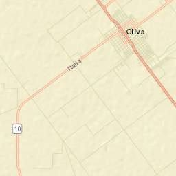 Oliva Street Map