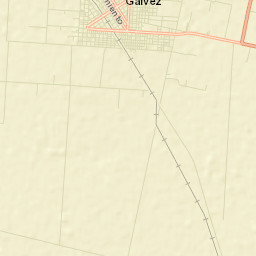 Gálvez Street Map
