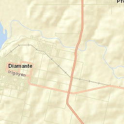 Diamante Street Map