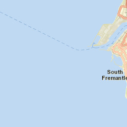 North Fremantle Street Map